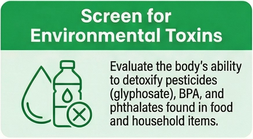 Environmental toxins pesticides glyphosate BPA autism screening London